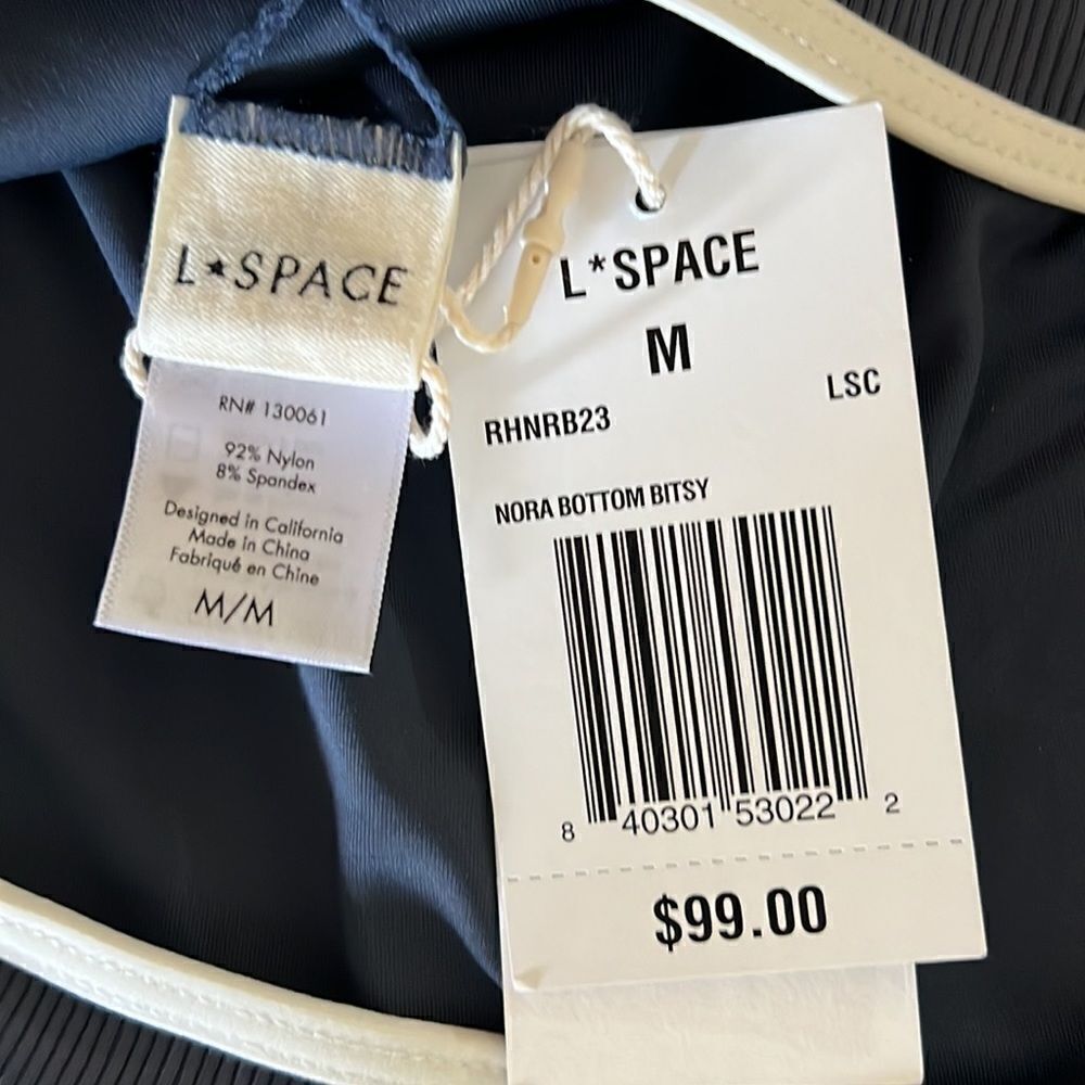 🆕 Anthropologie x L*Space Nora Bottoms Bitsy M - Picture 5 of 5